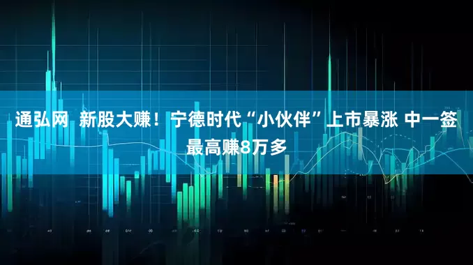 通弘网  新股大赚！宁德时代“小伙伴”上市暴涨 中一签最高赚8万多